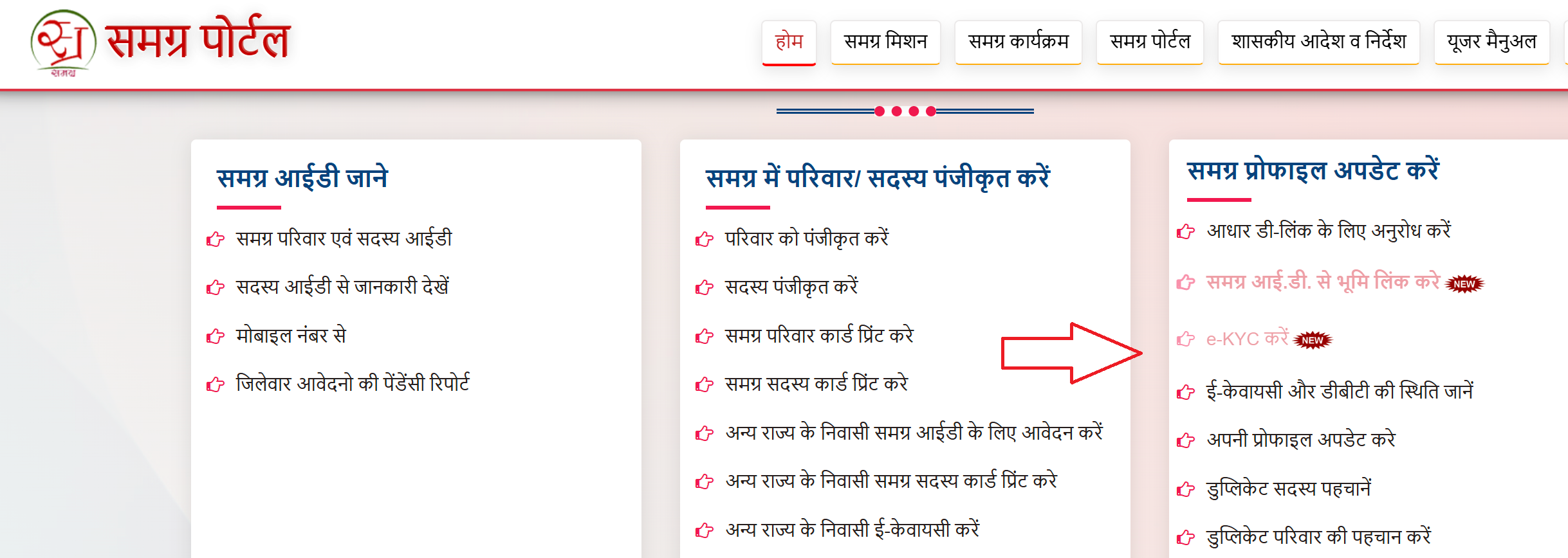 Samagra e-KYC